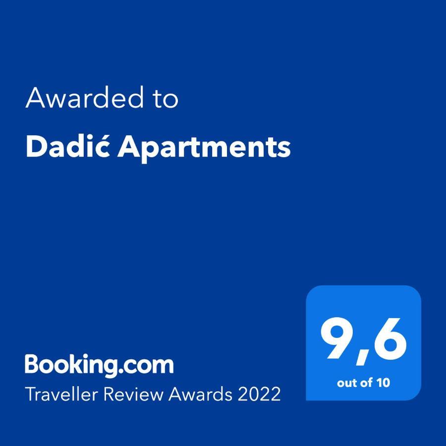 Dadic Apartments Bibinje Eksteriør bilde